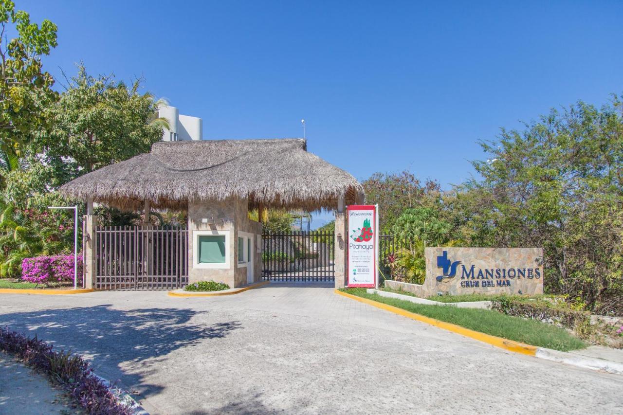 Апарт отель Mansiones Cruz Del Mar Huatulco Санта-Крус-Хуатулко Экстерьер фото